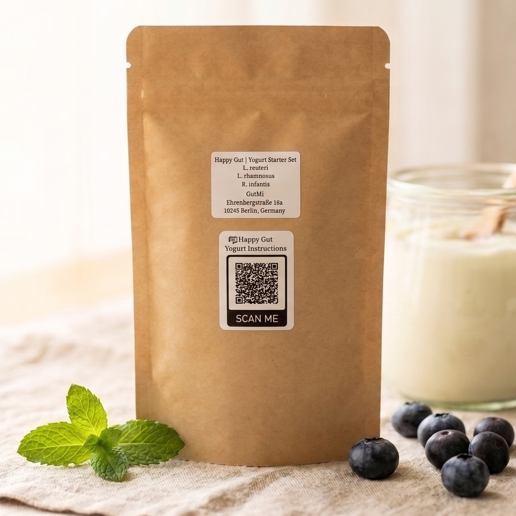 L. reuteri + 6 weitere Stämme (insgesamt 7) | Enthält alle verlorenen Arten | 3 Joghurt-Startersets | Starter-Paket | Starterkulturen | 9 Joghurt-Starter